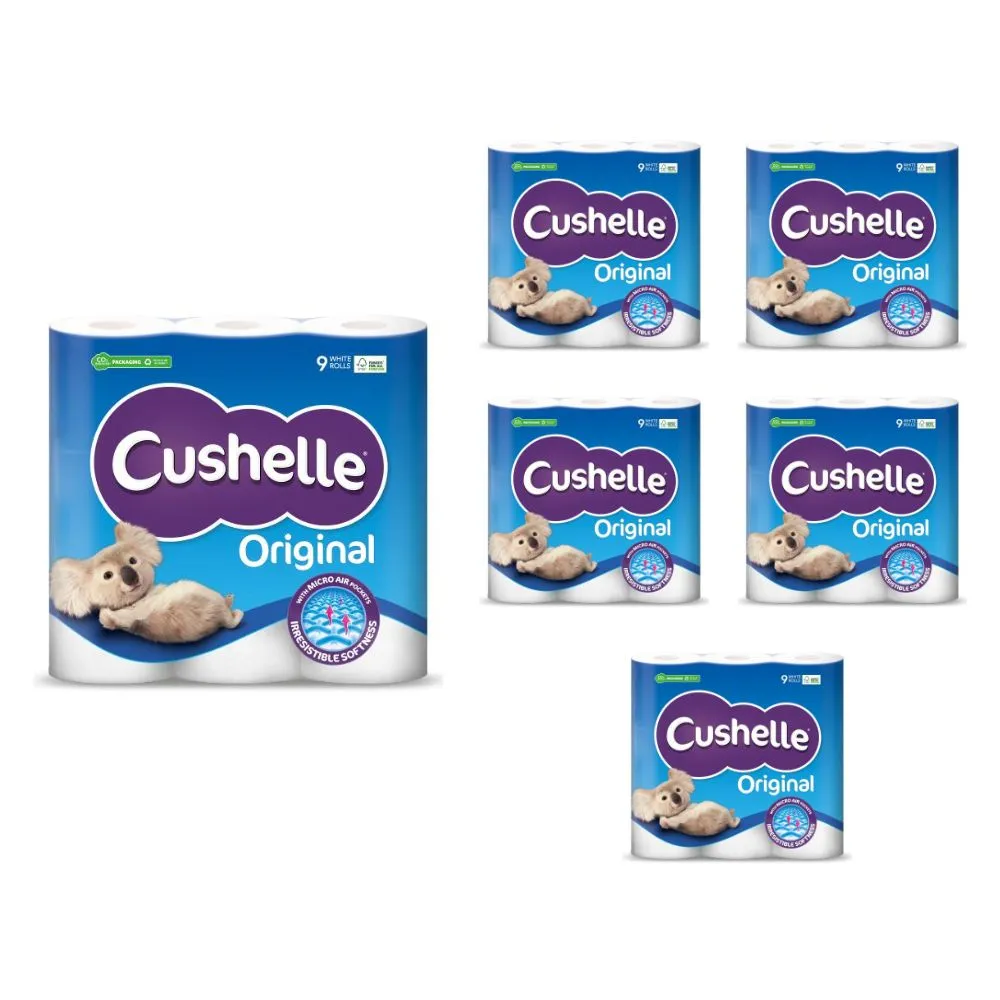 Cushelle Original Toilet Rolls Poppun
